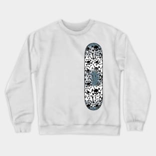 Distressed Skateboard T-Shirt Crewneck Sweatshirt